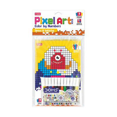 Pixel Art Book - Space & Vehicles