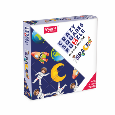 Crazy Squares Puzzle - SPACE