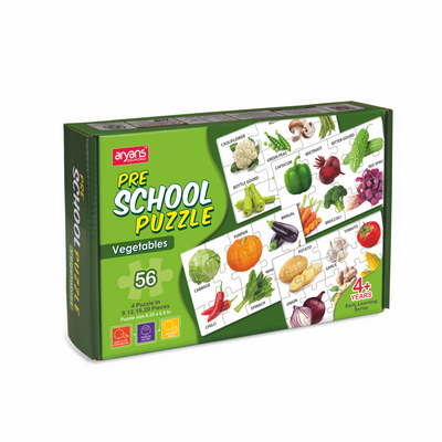 Pre School Puzzle Box - Vegetables