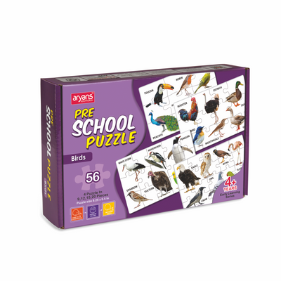 Pre School Puzzle Box - Birds