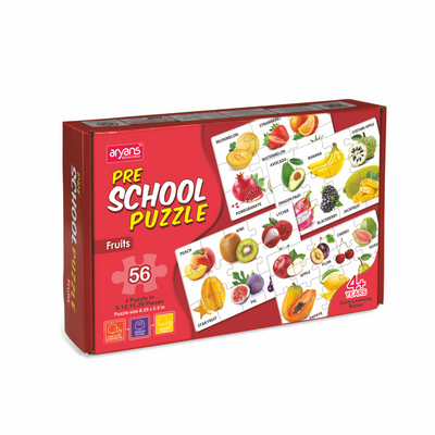 Pre School Puzzle Box - Fruits