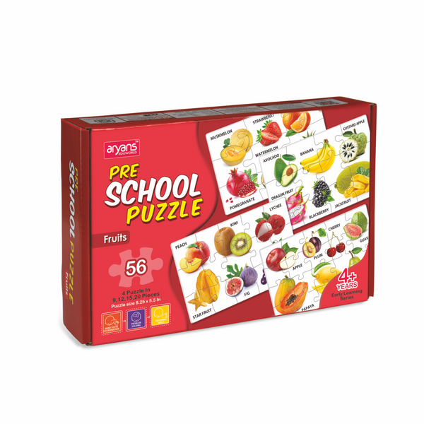 Pre School Puzzle Box (Fruits)