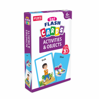 2 in 1 Flash Cards - Activity & Object