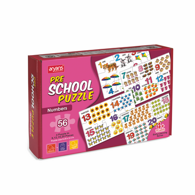 Pre School Puzzle Box - Numbers