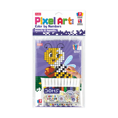 Pixel Art Book - Insects & Aquantic