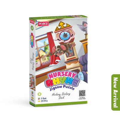 Nursery Rhyme - Jigsaw Puzzle ( Hickory Dickory Dock )