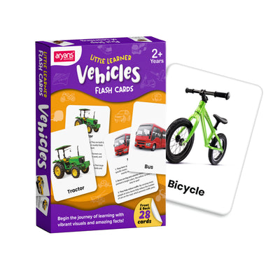 Little Learner - Flash Card (Vehicles)