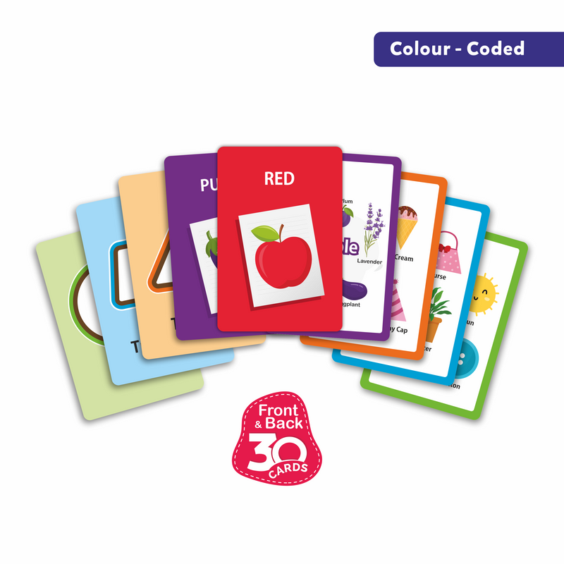 2in1 Flash Cards Fruits & Vegetables