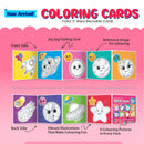 Coloring cards - Space Race, Color N Wipe Reusable Cards