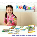 Kid's 4 Pcs. Puzzle - Box (12 Set's)