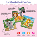 Kid's 4 Pcs. Puzzle - Box (12 Set's)