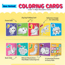 Coloring cards - Insects, Color N Wipe Reusable Cards