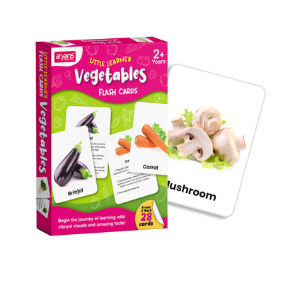 Little Learner - Flash Card (Vegetables)