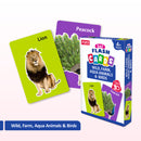 2 in 1 Flash Card - Box (12 Set's)