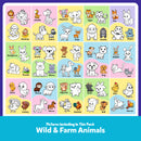 Colour N Wipe Reusable Pad - Wild & Farm Animal (PVC)