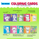 Coloring cards - Wild Life, Color N Wipe Reusable Cards