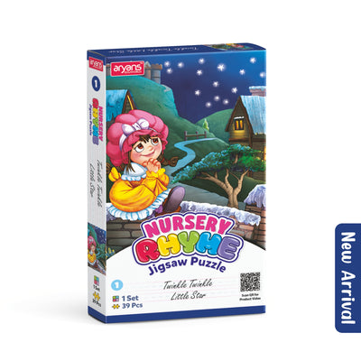 Nursery Rhyme - Jigsaw Puzzle ( twinkle twinkle little star )