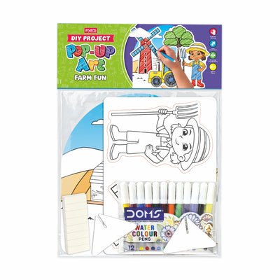 POP-UP ART, DIY PROJECT (Farm Fun)