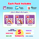 Coloring cards - Sea World, Color N Wipe Reusable Cards
