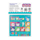 Coloring cards - Sea World, Color N Wipe Reusable Cards