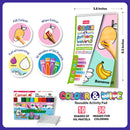 Colour N Wipe Reusable Pad - Fruits & vegetable (PVC)