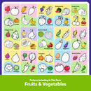 Colour N Wipe Reusable Pad - Fruits & vegetable (PVC)