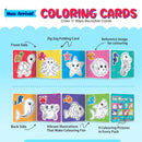 Coloring cards - Sea World, Color N Wipe Reusable Cards