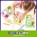 Colour N Wipe Reusable Pad - Fruits & vegetable (PVC)