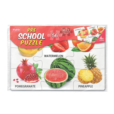 Pre School Puzzle PVC - Fruits