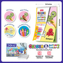 Colour N Wipe Reusable Pad - Aquatic & Dinosaur (PVC)
