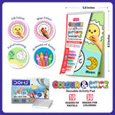Colour N Wipe Reusable Pad - Space & Vehicles (PVC)