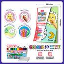 Colour N Wipe Reusable Pad - Space & Vehicles (PVC)