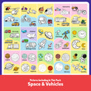 Colour N Wipe Reusable Pad - Space & Vehicles (PVC)