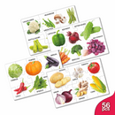 Pre School Puzzle PVC - Vegetables