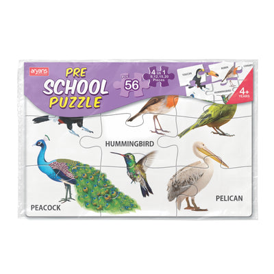 Pre School Puzzle PVC - Birds