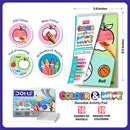 Colour N Wipe Reusable Pad - Alphabets & Numbers (PVC)