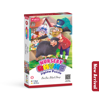 Nursery Rhyme - Jigsaw Puzzle ( Baa Baa Black Sheep )