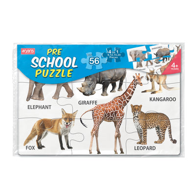 Pre School Puzzle PVC - Animals