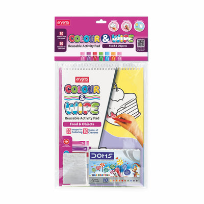 Colour N Wipe Reusable Pad - Food & Objects (PVC)