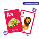 2 in 1 Flash Cards -  Alphabets & Numbers