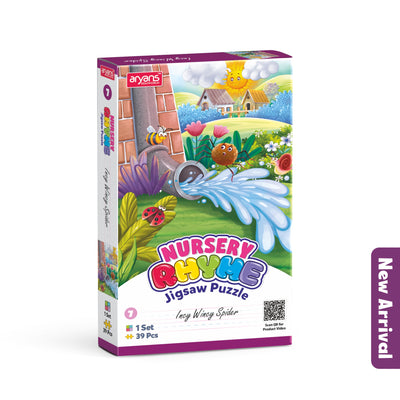 Nursery Rhyme - Jigsaw Puzzle ( Incy Wincy Spider )