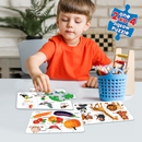 One 2 ka 4 Jigsaw Puzzle |Set of 4 Puzzle with 80 Pcs and 2 Activity | Age 4+ | Jigsaw Puzzle for Kids