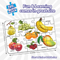 Tini Mini Jigsaw Puzzle | 4 Subjects | Animals, Birds, Vegetables, Fruits | 20 Pcs Box | Gift Set | Age 4+