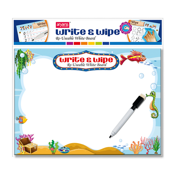 Write and sales wipe boards
