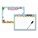 Write & Wipe Reusable Writing Board (A4 Size) (Aqua)