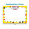 Write & Wipe Reusable Writing Board (A4 Size) (Fruits)